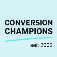 CONVERSION CHAMPIONS logo - Similar company to Conversion Junkies 2.0 Gmbh