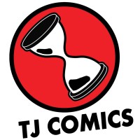TJ Comics logo - Similar company to Cornwall Writers