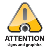 Attention Signs and Graphics logo - Similar company to Broadcasting Signs