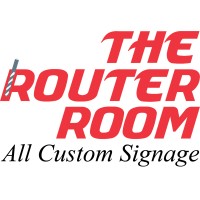 The Router Room logo - Similar company to Red Elephant | Design + Architectural Signage