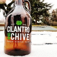 Cilantro and Chive logo - Similar company to Sawback Brewing Co.