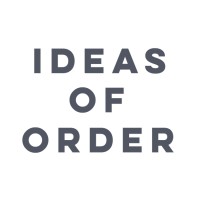 Ideas of Order logo - Similar company to Studio Fabian Lorenz