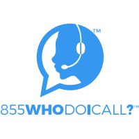 855WhoDoICall.com logo - Similar company to Dedum Solutions