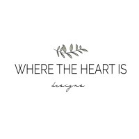 Where The Heart Is Designs logo - Similar company to V Custom Blinds