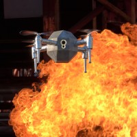 FireDrone logo - Similar company to Aithon Robotics
