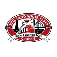 Red and White San Francisco Bay Cruises logo - Similar company to Red 2400