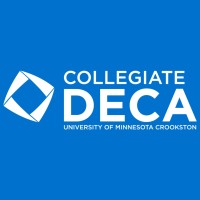 U of M Crookston Collegiate DECA logo - Similar company to Minnesota Deca