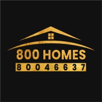 800 Homes Real Estate Brokerage Firm logo - Similar company to Mirus Global Real Estate