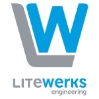 LITEWERKS engineering (LITE↯BLOX batteries) logo - Similar company to Pantherviews