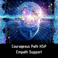 Courageous Path HSP Empath Support logo - Similar company to The Grounded Empath