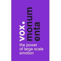 vox.monumenta logo - Similar company to Terres Rouges - Scénographie Urbaine