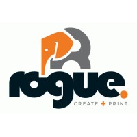 Rogue Create + Print logo - Similar company to Clockwork Print