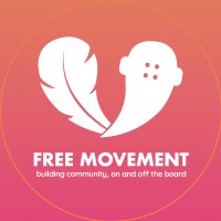Free Movement Skateboarding logo - Similar company to Engines For Change