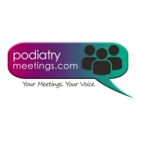 PodiatryMeetings.com logo - Similar company to Aimx Podiatry