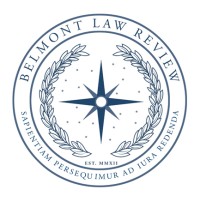 Belmont Law Review logo - Similar company to Santa Clara High Technology Law Journal