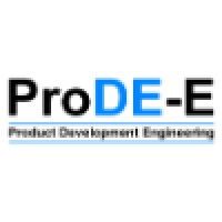 ProDE-E, Product Development Engineering logo - Similar company to Prode