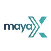 Maya X logo - Similar company to Cashie