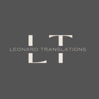 Leonard Translations logo - Similar company to Continental Interpreting Services, Inc.