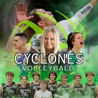Cyclones Volleyball Club logo - Similar company to Peoria Mustangs