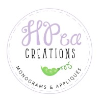 H Pea Creations - Monogramming & Applique logo - Similar company to E Y E O V E R T H I N K ™