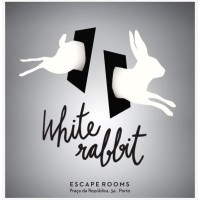 WHITE RABBIT escape rooms logo - Similar company to Occultus Room Escape