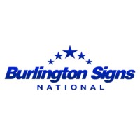 Burlington Signs National logo - Similar company to Blue Arrow Communications