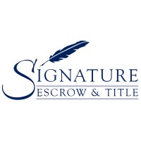 Signature Escrow & Title logo - Similar company to Absolute Title And The Law Office Of Matthew W. Neuman