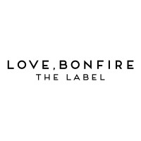 Love, Bonfire The Label logo - Similar company to Nique Clothing