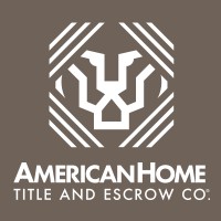 American Home Title and Escrow Company logo - Similar company to Avalanche Title & Escrow