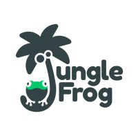 Jungle Frog logo - Similar company to Jindoblu
