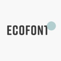 Ecofont logo - Similar company to Solimas