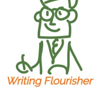 Writing Flourisher logo - Similar company to Contentavocado 🥑 Content Writing Agency