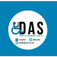 King's College London Disability Awareness Society (DAS) logo - Similar company to London Disability