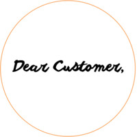 Dear Customer