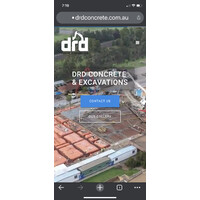DRD Concrete logo - Similar company to Lettieri Constructions Pty. Ltd.