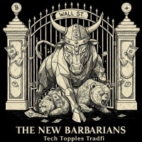 The New Barbarians Podcast logo - Similar company to Apres Meet