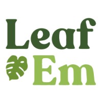 Leaf'Em logo - Similar company to Alfred Pets