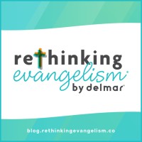 Rethinking Evangelism® logo - Similar company to Jesusonline Ministries: Apologetics, Evangelism, Discipleship