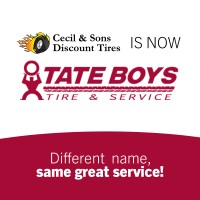 Cecil & Sons is now Tate Boys Tire & Service logo - Similar company to Tate Boys Tire And Service