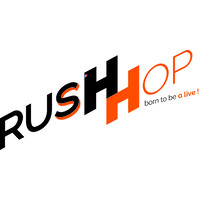 Rushhop logo - Similar company to Trackt00