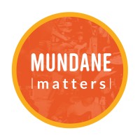 Mundane Matters Podcast logo - Similar company to Base Plate Group