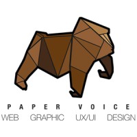 Paper Voice logo - Similar company to On The Up (North-East) Cic