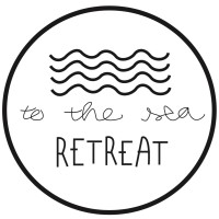 TO THE SEA RETREAT | Luxury ocean based yoga retreats logo - Similar company to Goddess Retreats