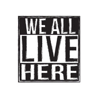 we all live here logo - Similar company to Stuttio
