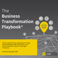 The Business Transformation Playbook® logo - Similar company to Hoba Tech | Business-𝘭𝘦𝘥 Digital Transformation