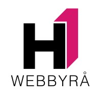 H1 Webbyrå logo - Similar company to Webbproffsen I Stockholm