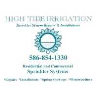 High Tide Irrigation 586-854-1330 logo - Similar company to Mosquito Authority