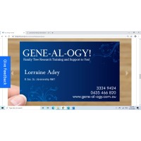 Gene-al-ogy logo - Similar company to Jmb Historical Research