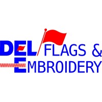 DEL Flags & Embroidery logo - Similar company to Miltex Solutions