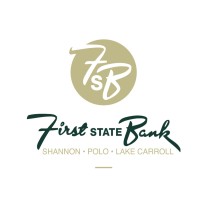 First State Bank Shannon-Polo- Lake Carroll logo - Similar company to Home Bank